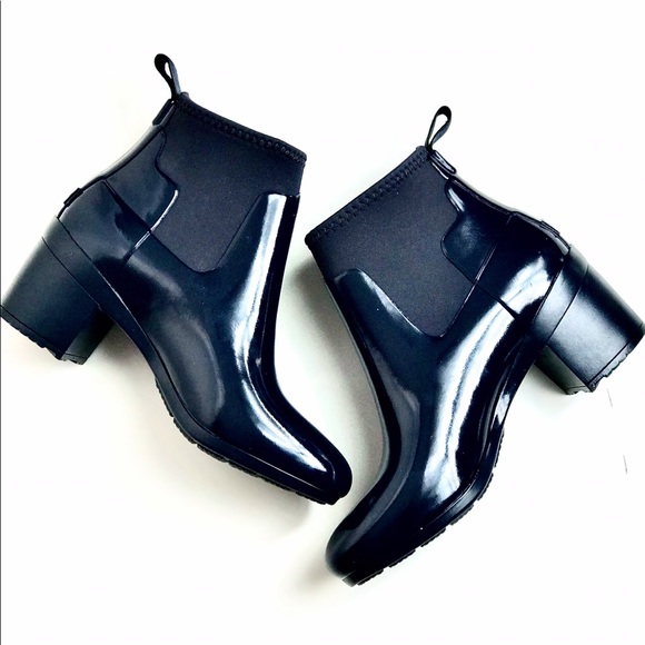 LAST! NWT 5 Star Hunter Slim Refined Mid Heel Rain - Picture 4 of 8